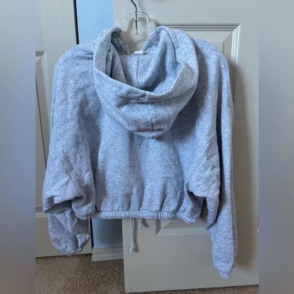 H&M Light Gray Zip-Up Hoodie - Picture 2 of 3